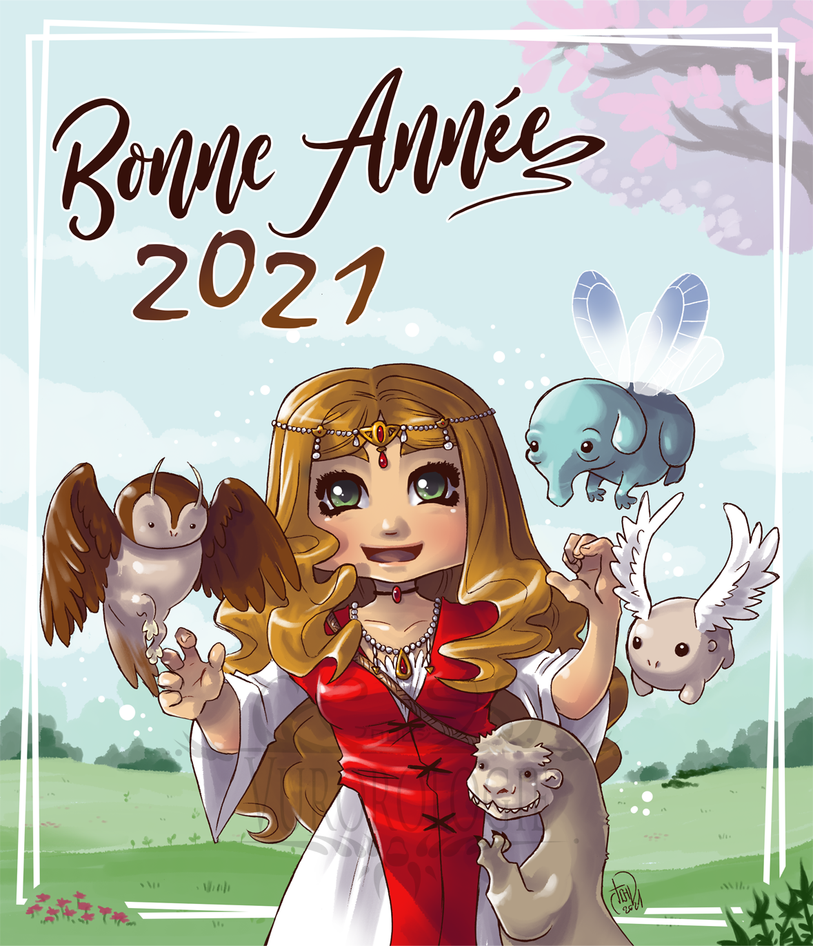 Bonne année 2021 - Aelva