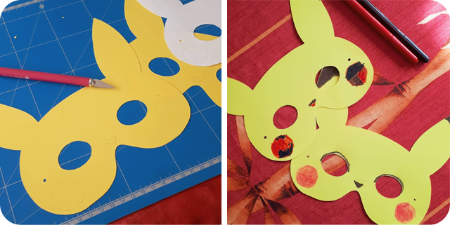 Masque pikachu