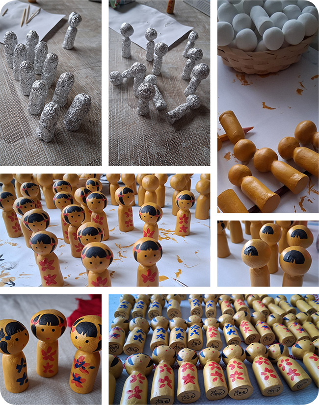 Visuels kokeshi - photos